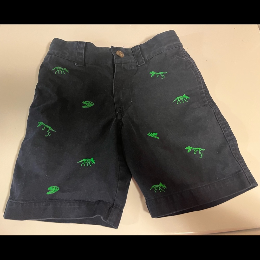 Chaps Toddler Size 4 Dinosaur Shorts